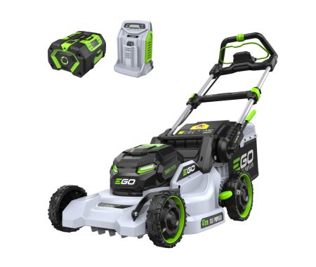 Akumulátorová kosačka EGO POWER+ 47 cm s pojazdom-SADA s batériou a nabíjačkou ( 5.0 Ah )