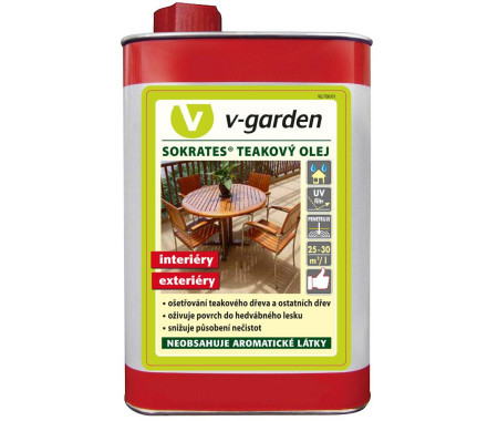 Sokrates V-garden Teak olej 0,6l