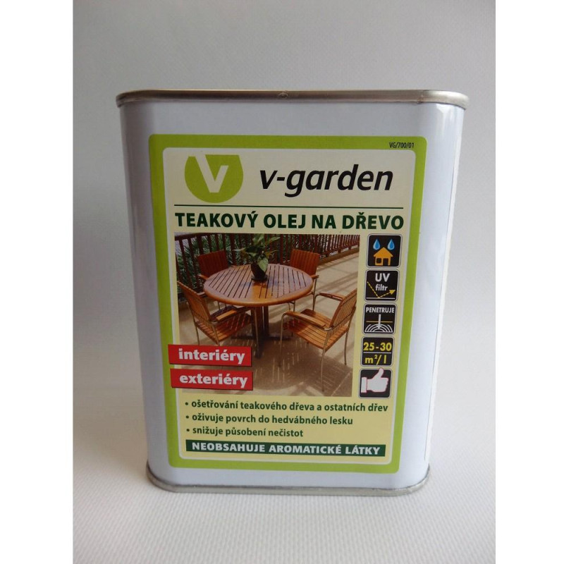 Sokrates V-garden Teak olej 0,6l