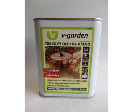 Sokrates V-garden Teak olej 0,6l