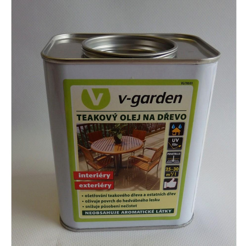 Sokrates V-garden Teak olej 0,6l