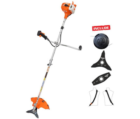 Krovinorez RURIS RR242Bravo - delitelná hriadeľ