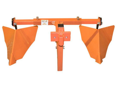 Multifunkčný riadkovač s 2 pluhmi