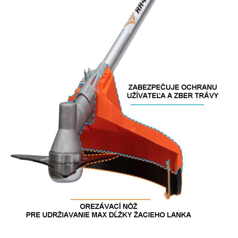 Motorový krovinorez s antivibračnou rukoväťou RURIS RR400C