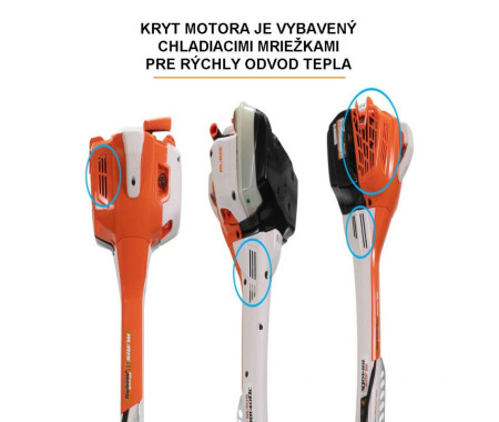 Motorový krovinorez s antivibračnou rukoväťou RURIS RR400C