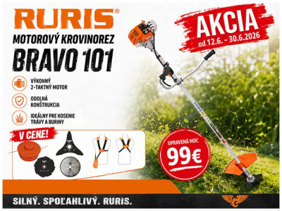 RURIS motorový krovinorez BRAVO 101