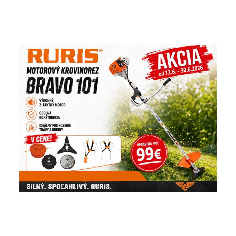 RURIS motorový krovinorez BRAVO 101