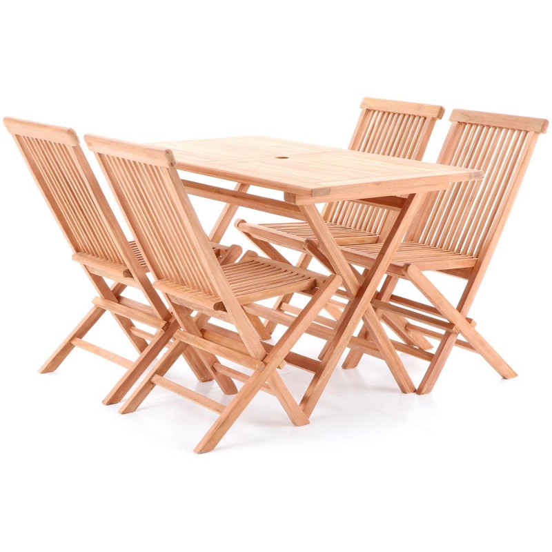 TEAK POHODA SET 4