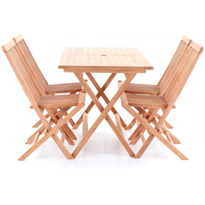 TEAK POHODA SET 4