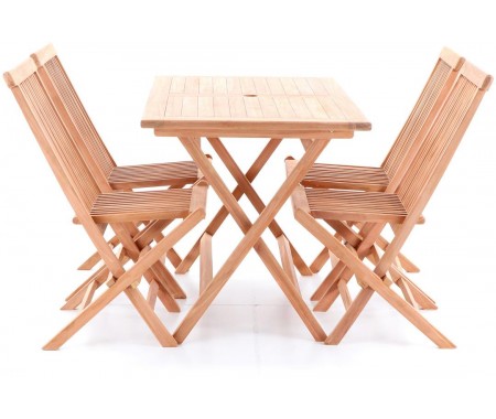 TEAK POHODA SET 4