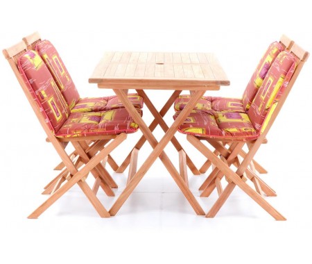 TEAK POHODA SET 4