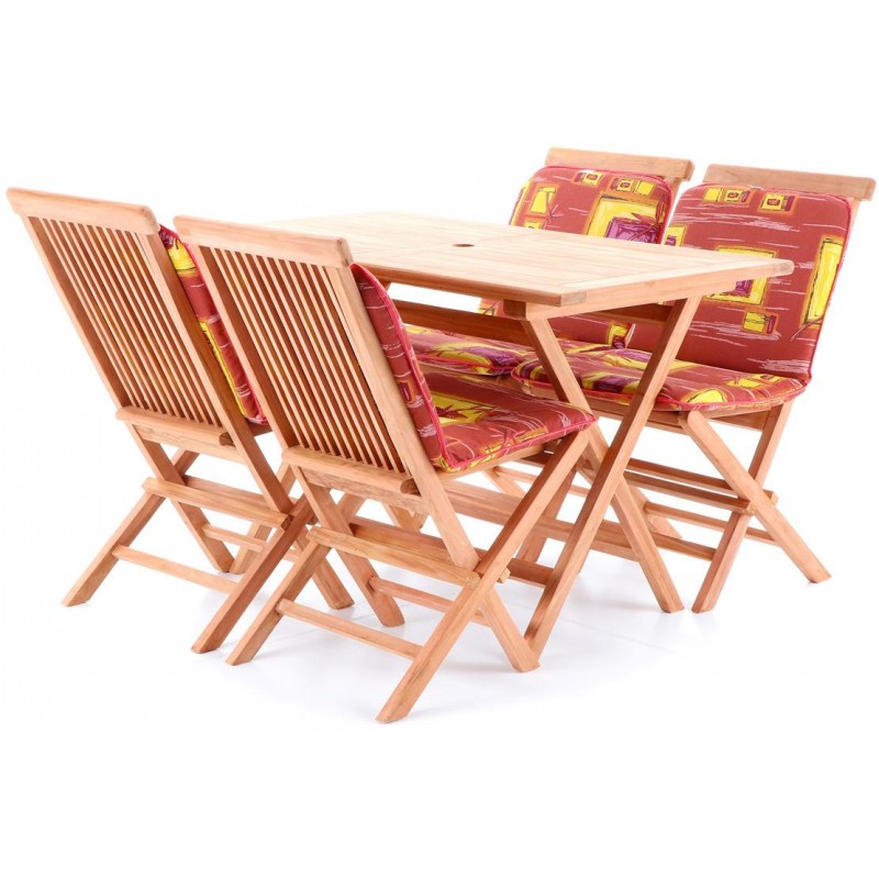 TEAK POHODA SET 4