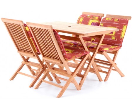 TEAK POHODA SET 4