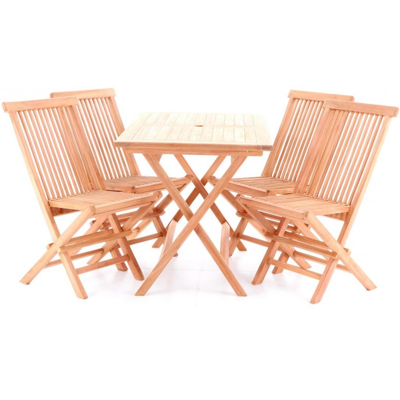TEAK POHODA SET 4