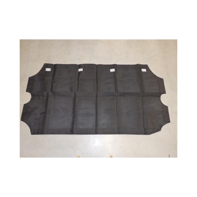 Jutovina Milano černá