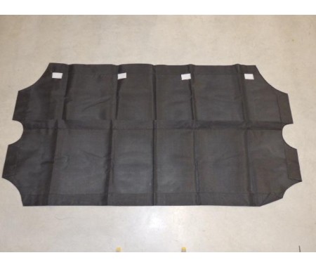 Jutovina Milano černá