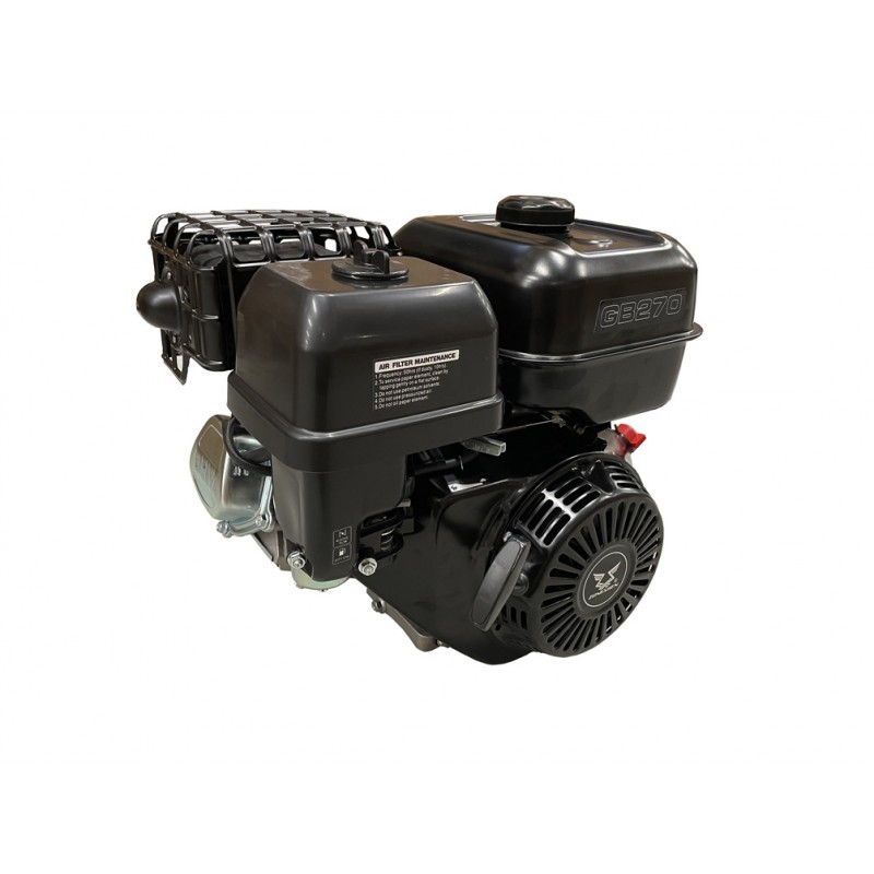 MOTOR ZONGSHEN GB270 272cc 9,0 horizontálna hriadeľ | 25,4 × 72 mm