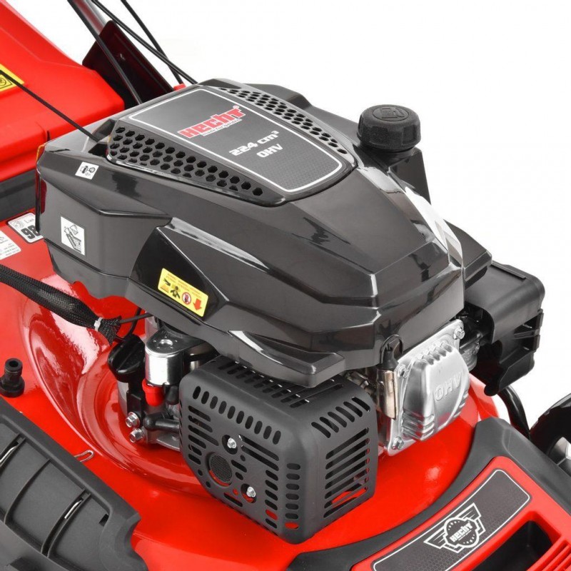 Benzínová kosačka s pojazdom - HECHT 554 SXE 5in1