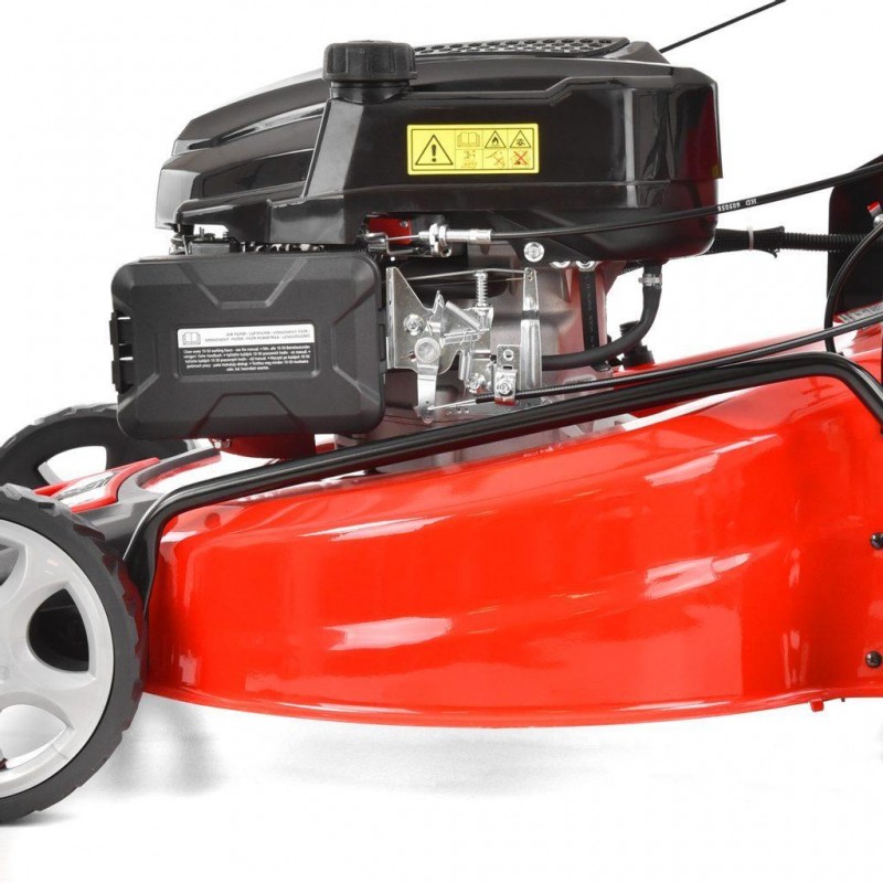 Benzínová kosačka s pojazdom - HECHT 554 SXE 5in1