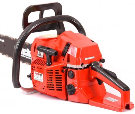 Benzínová reťazová píla s boxom - HECHT 50 BOX