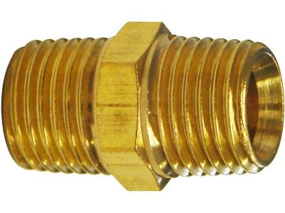 Dvojitá vsuvka 1/4" AG x 1/4" AG