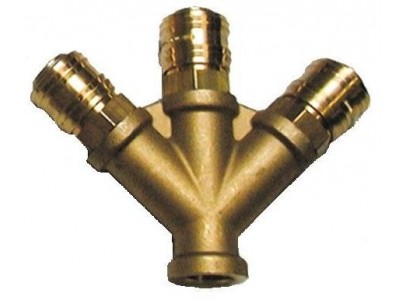 Rozdeľovač trojitý 3/8" IG SB