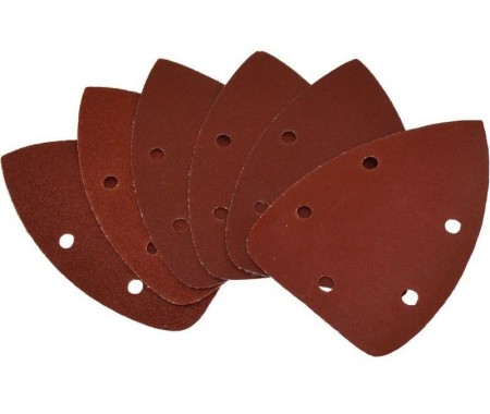 Brúsny papier delta 140x102 mm, 2x K60, 2x K80, 2x K100