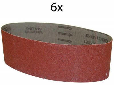 Brúsny pás 533x76 mm K100, 6 ks