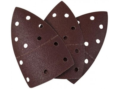 Brúsny papier delta 102x62 / 93 mm, 2x K60, 2x K80, 2x K100