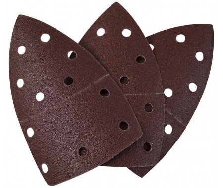 Brúsny papier delta 102x62 / 93 mm, 2x K60, 2x K80, 2x K100