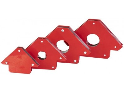 Magnetické uholníky na zváranie 12, 22, 33, 50 kg, 4-dielna sada