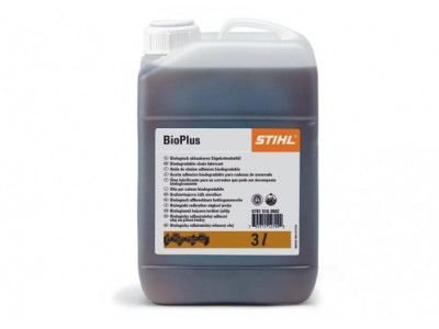 Adhézny olej na pílové reťaze STIHL BioPlus 3 l