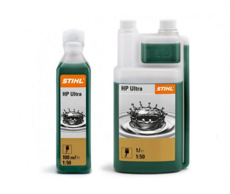 Olej pre dvojtaktné motory STIHL HP Ultra 1:50 1 l (na 50 l) s odmerkou
