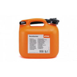 Kanister na benzín - 5 l, oranžový