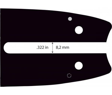 VODIACA LIŠTA 14" 3/8LP 1,1mm 50ogn. EVEREST