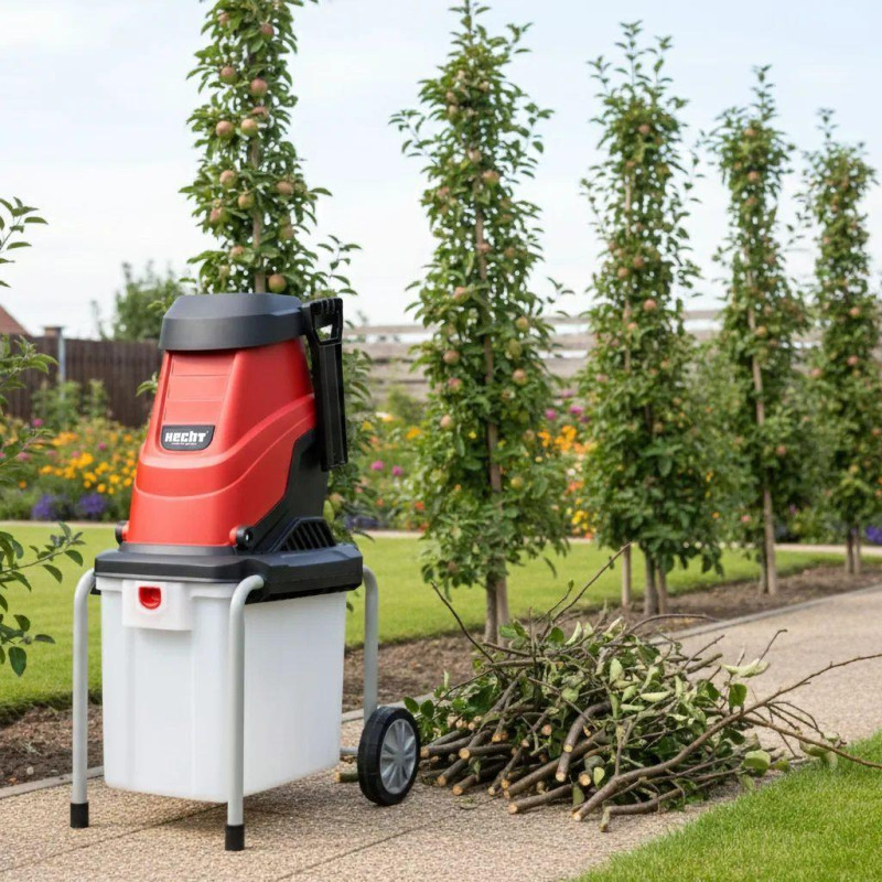 Elektrický drvič vetiev - HECHT 630 BOX