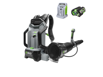 EGO POWER+ LB6000E / LB6002E / LB6000E-K1103 výkonný a univerzálny aku fukár na lístie pre náročnejších používateľov-SADA s  5Ah