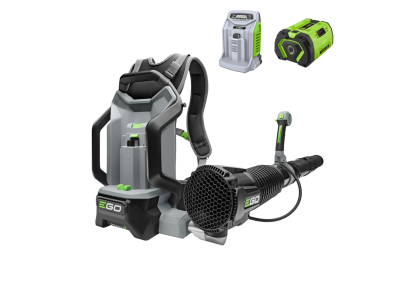 EGO POWER+ LB6000E / LB6002E / LB6000E-K1103 výkonný a univerzálny aku fukár na lístie pre náročnejších používateľov-SADA s 10Ah