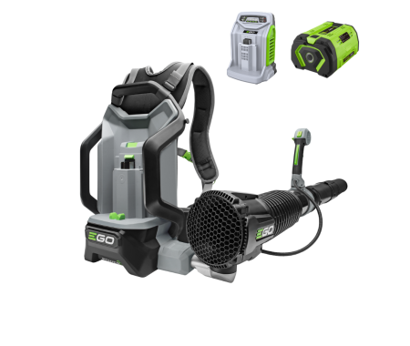 EGO POWER+ LB6000E / LB6002E / LB6000E-K1103 výkonný a univerzálny aku fukár na lístie pre náročnejších používateľov-SADA s 10Ah