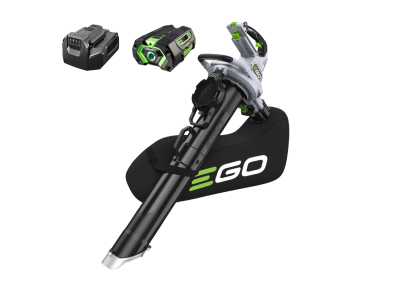 EGO POWER+ LV5000E / LV5004E  aku fukár a vysávač lístia s drvičom (3-v-1)-SADA s batériou a nabíjačkou