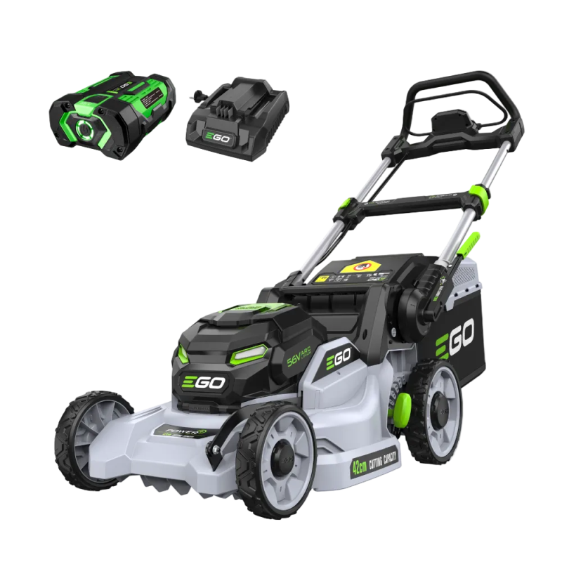 Akumulátorová kosačka EGO POWER+ 42cm bez pojazdu-SADA s batériou a nabíjačkou