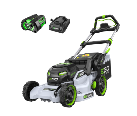 Akumulátorová kosačka EGO POWER+ 42 cm s pojazdom-SADA s batériou a nabíjačkou