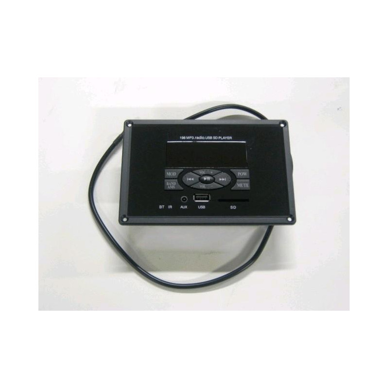 Rádio+MP3+USB (kabel s očkem)