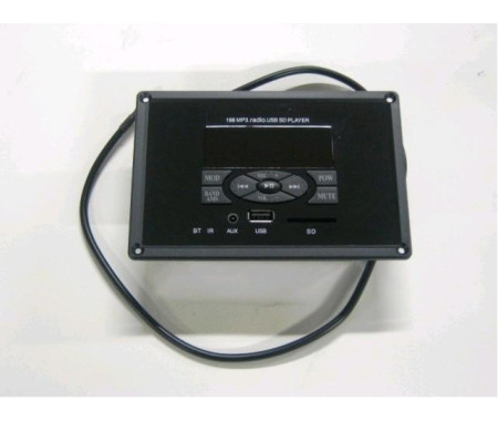 Rádio+MP3+USB (kabel s očkem)