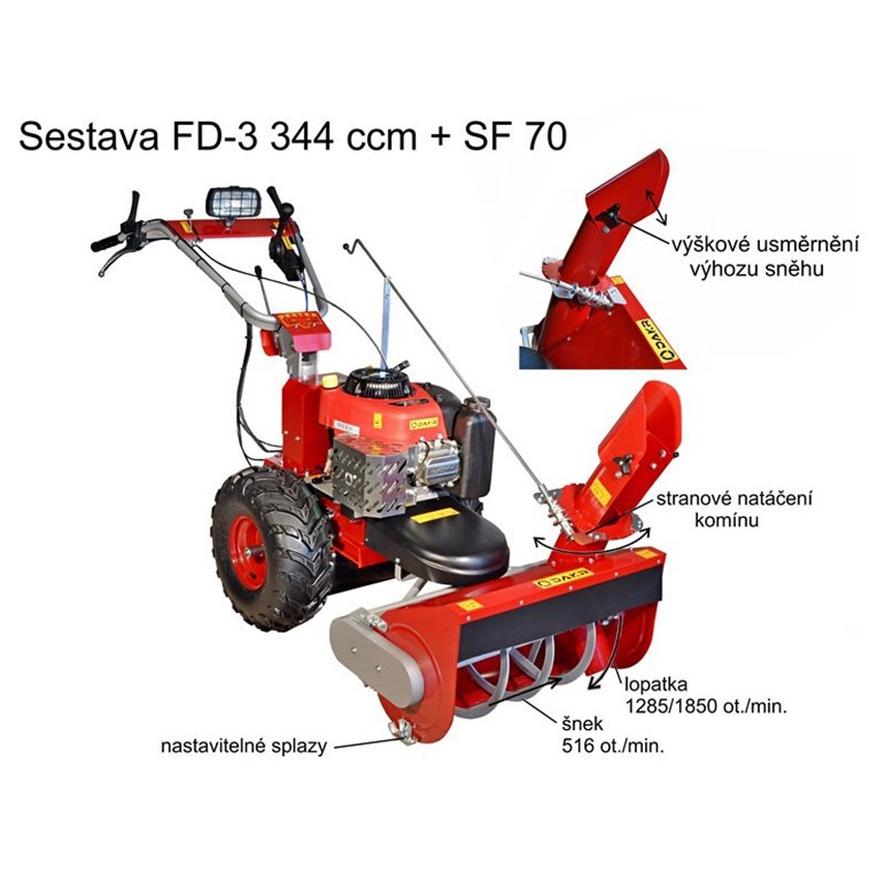 Snehová fréza SF70