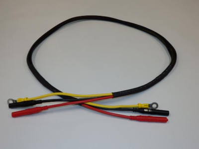 Parallel cable with ground connector