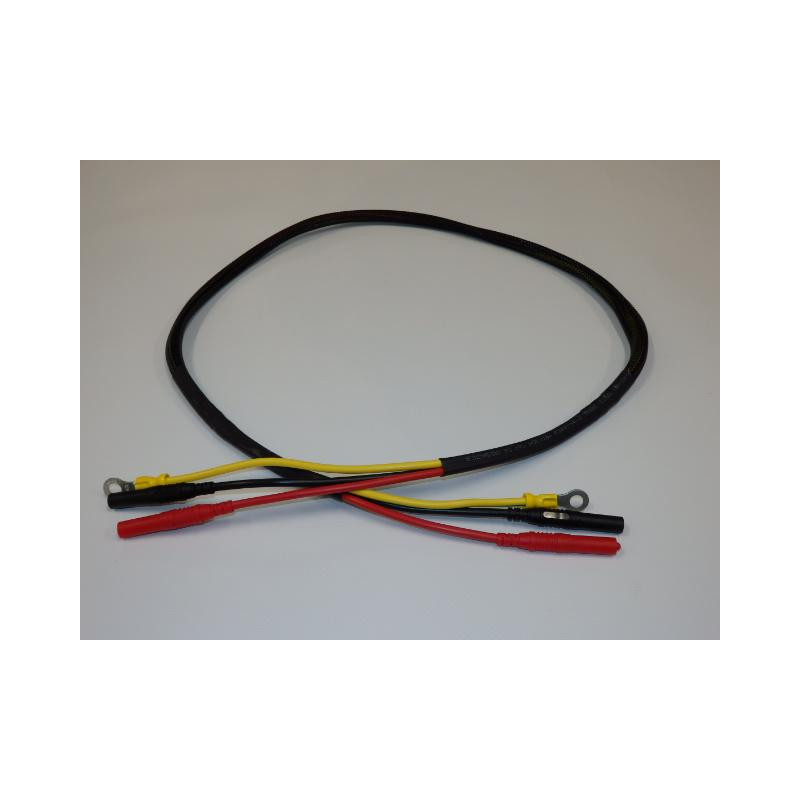 Parallel cable with ground connector