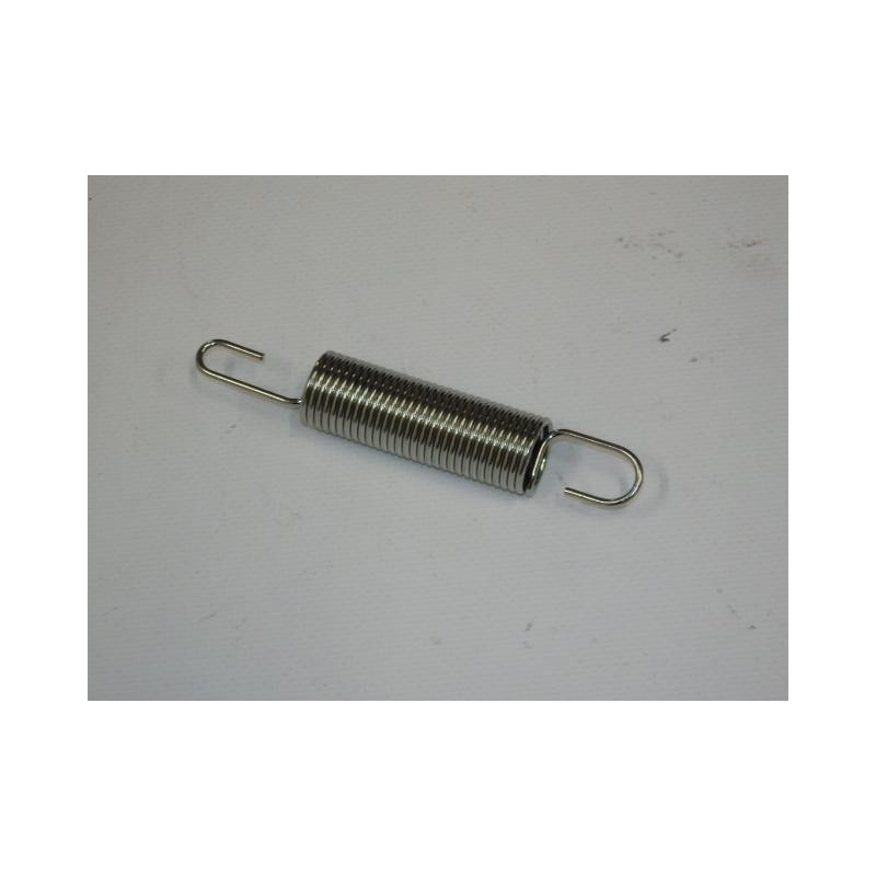Cutter belt brake tension spring