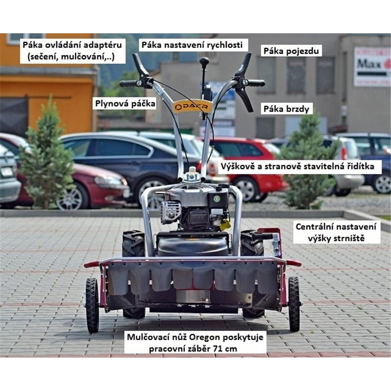 Pohonná jednotka Panter FD2H s mulčovačom M70