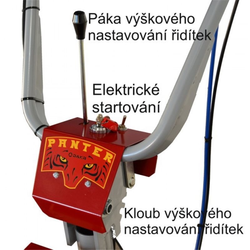 Pohonná jednotka Panter FD3-500 s dvojnožovým mulčovačom M121